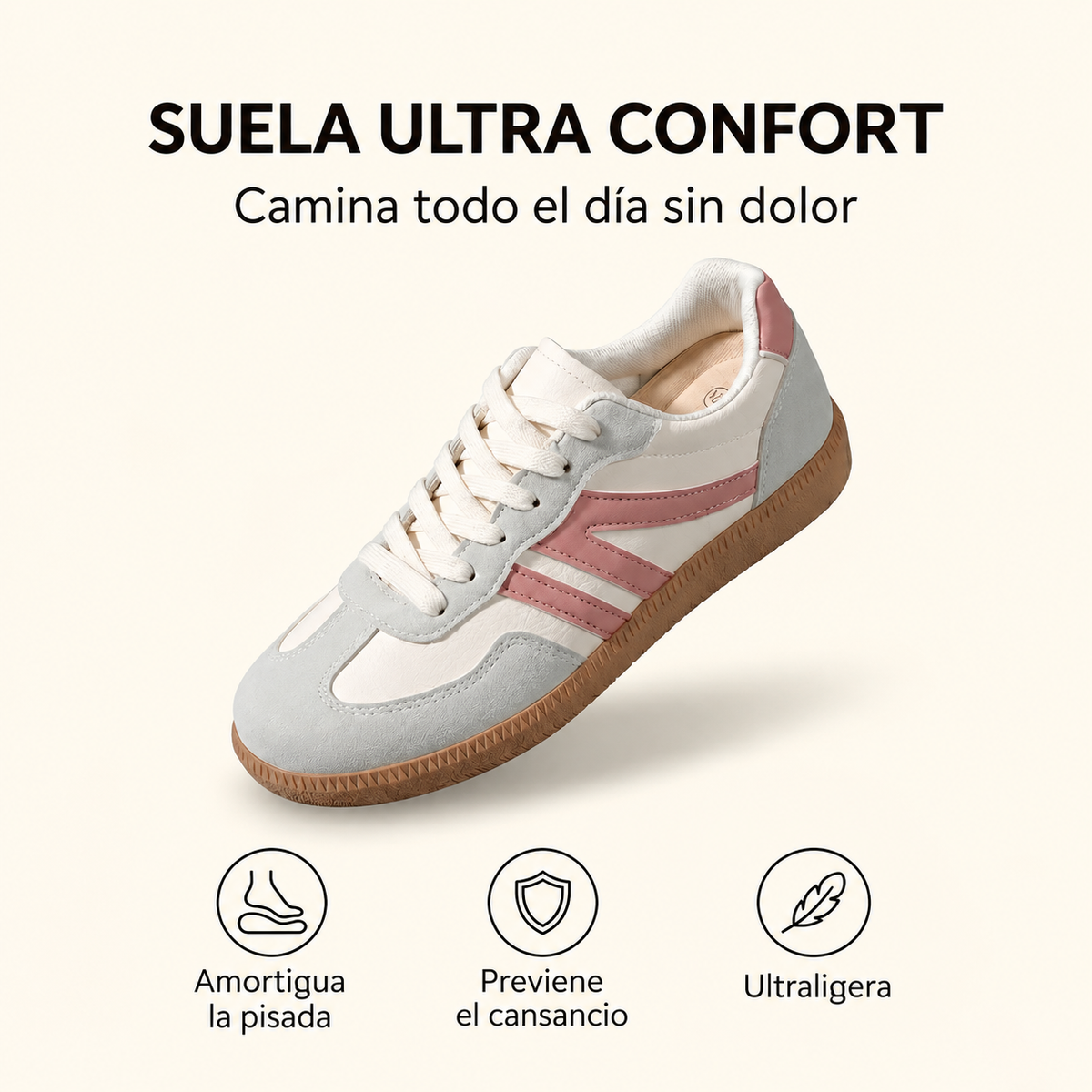 Zapatillas ergonómicas Rosaura Paez® - María