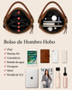 Set de 3 Bolsos Hobo de Piel de Lujo - Rosaura Paez®