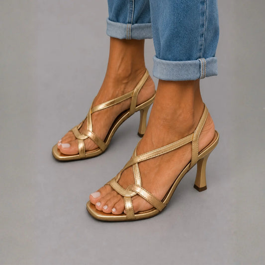 Sandalias con tacón Rosaura Paez® - ''Tirana''