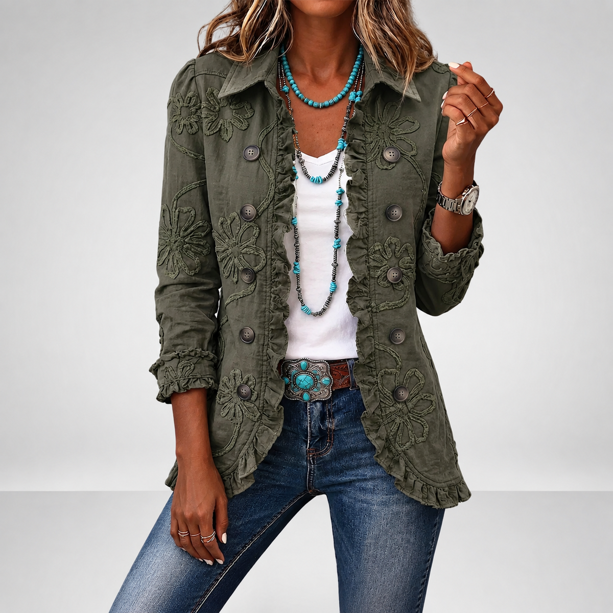 Chaqueta Rosaura Paez® - ''Amazonas''