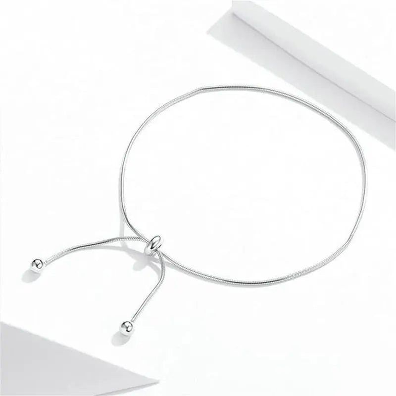 Tobillera de cadena ajustable