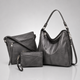 Set de 3 Bolsos Hobo de Piel de Lujo - Rosaura Paez®