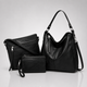 Set de 3 Bolsos Hobo de Piel de Lujo - Rosaura Paez®